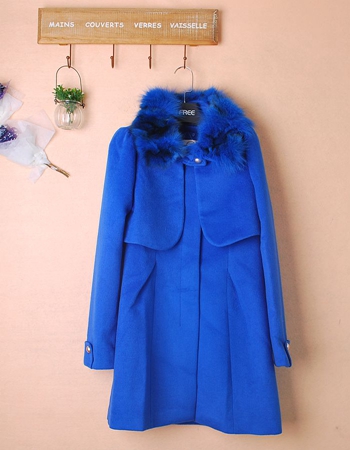 2015年新款欧韩潮流时尚羊绒大衣 一手货源